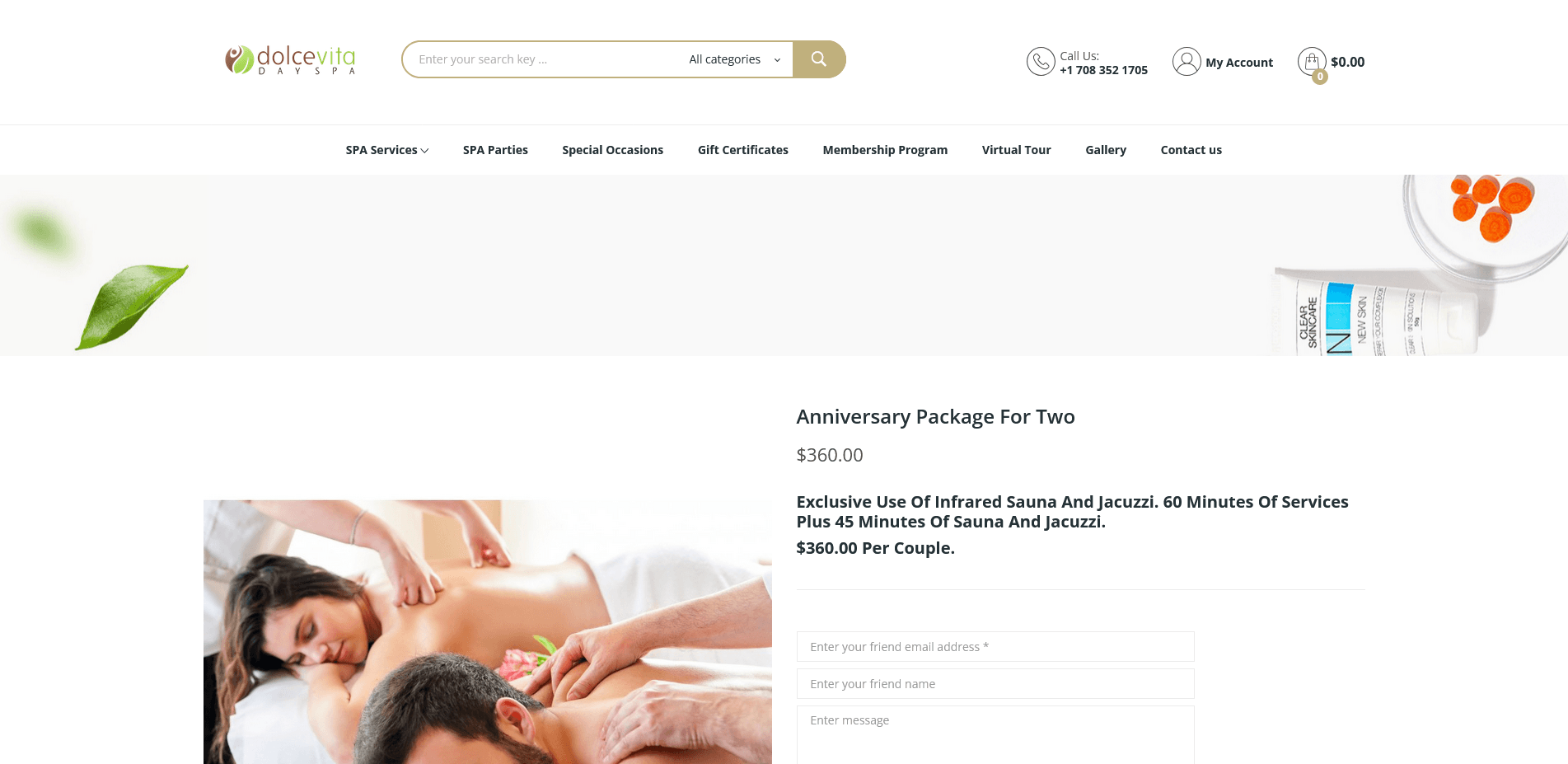 Portfolio dolcevita screen 1