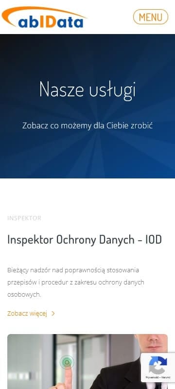 Portfolio abidata screen 4