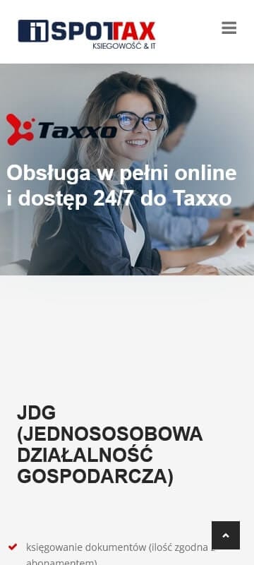 Portfolio itspottax screen 4