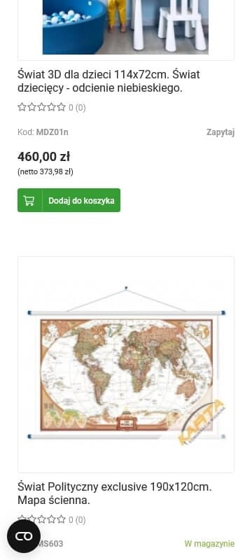 Portfolio mapysklep screen 5