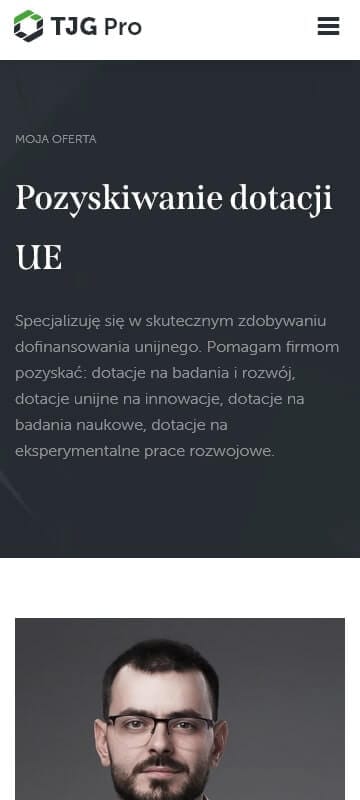 Portfolio tjgpro screen 4