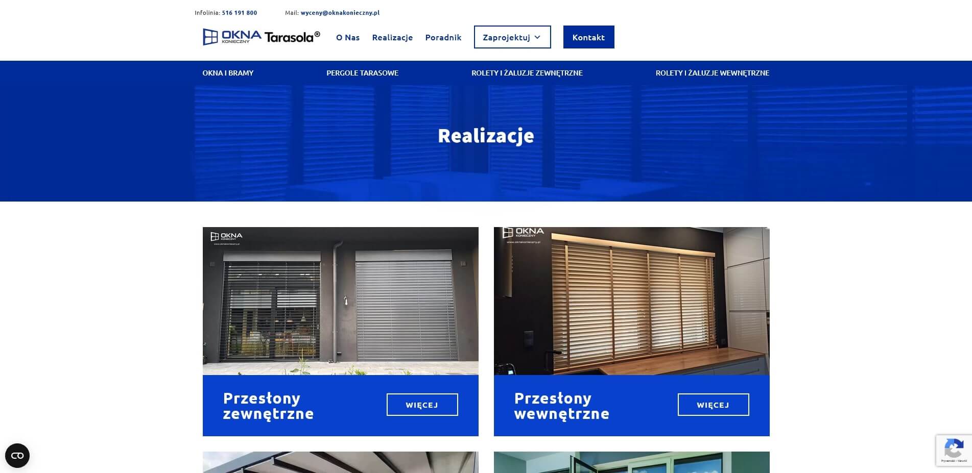 Portfolio oknakonieczny screen 2