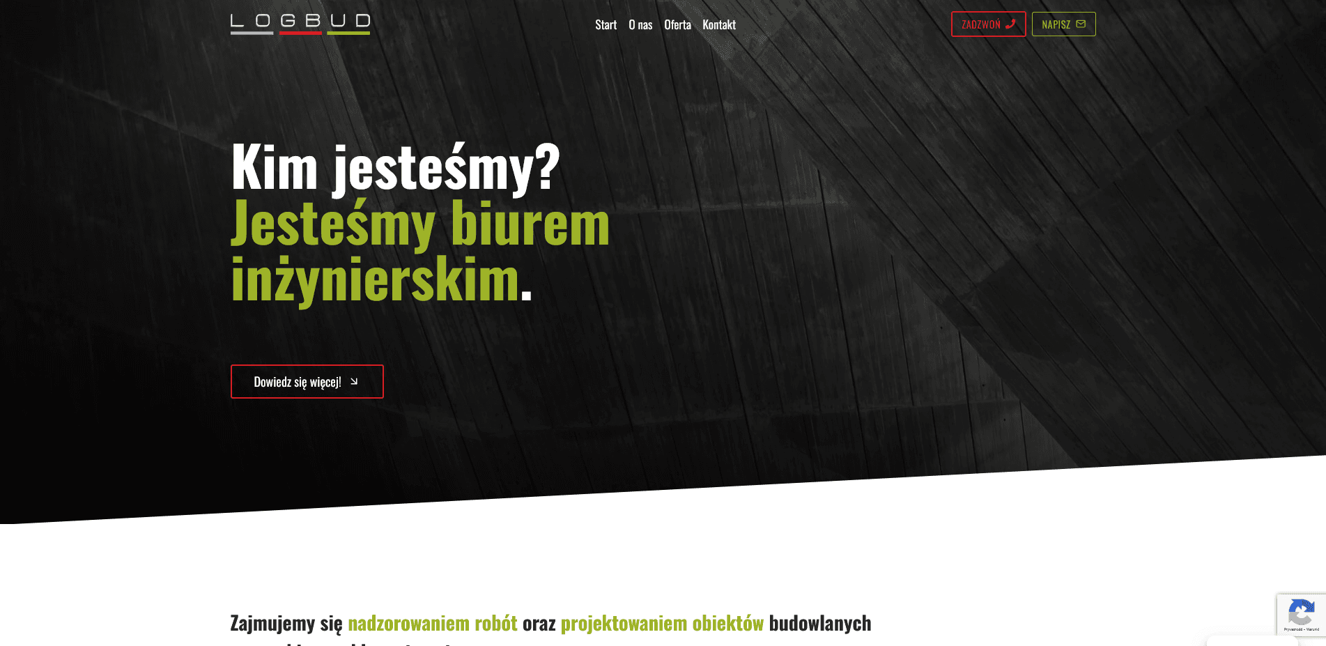 Portfolio logbud screen 1