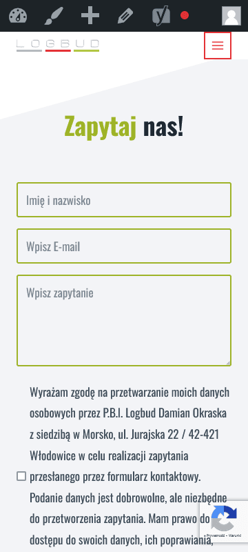 Portfolio logbud screen 4