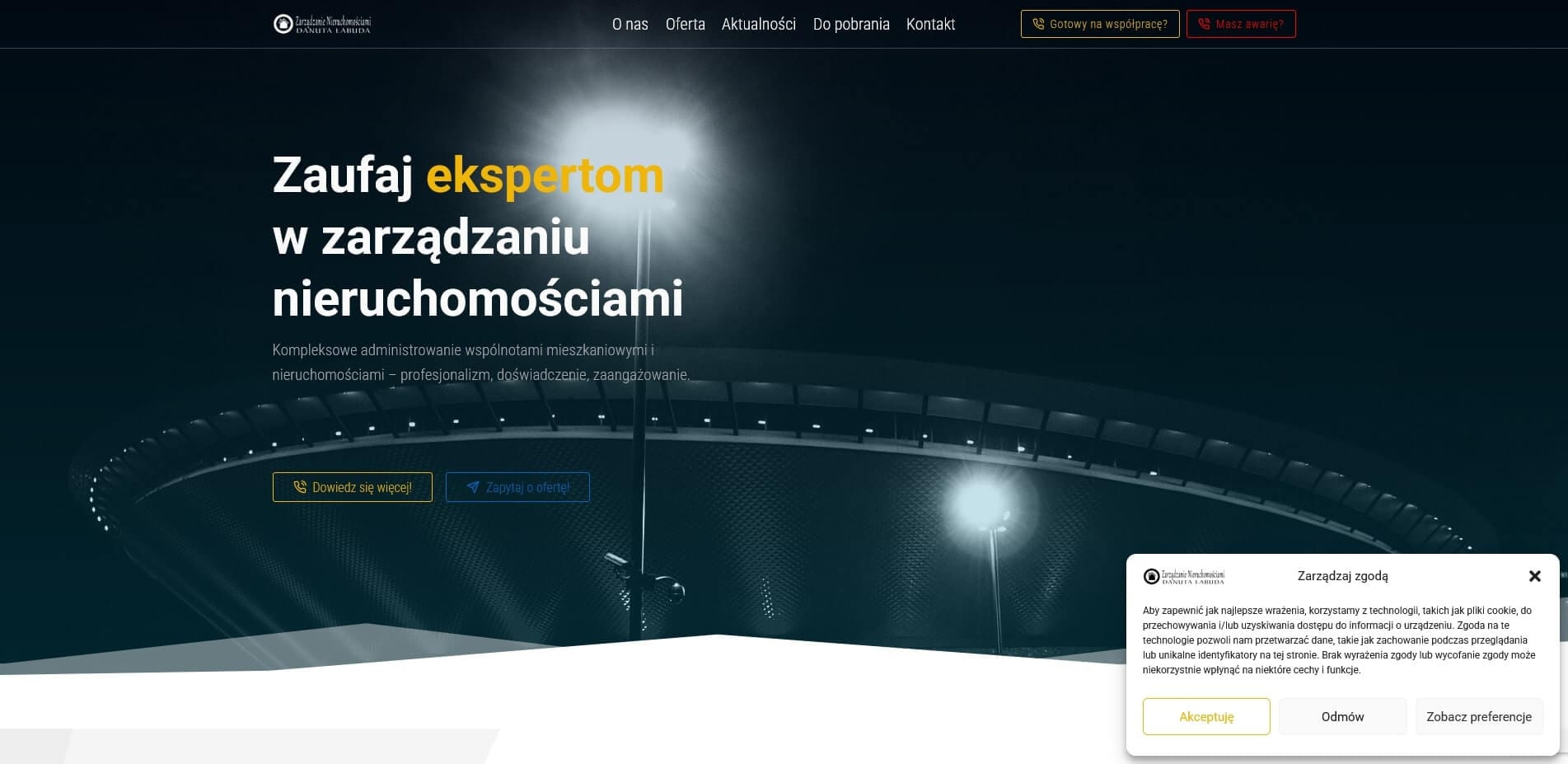 Portfolio administrowanie-labuda screen 1